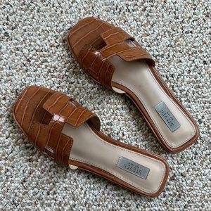 Steve Madden flats in cognac 🤎